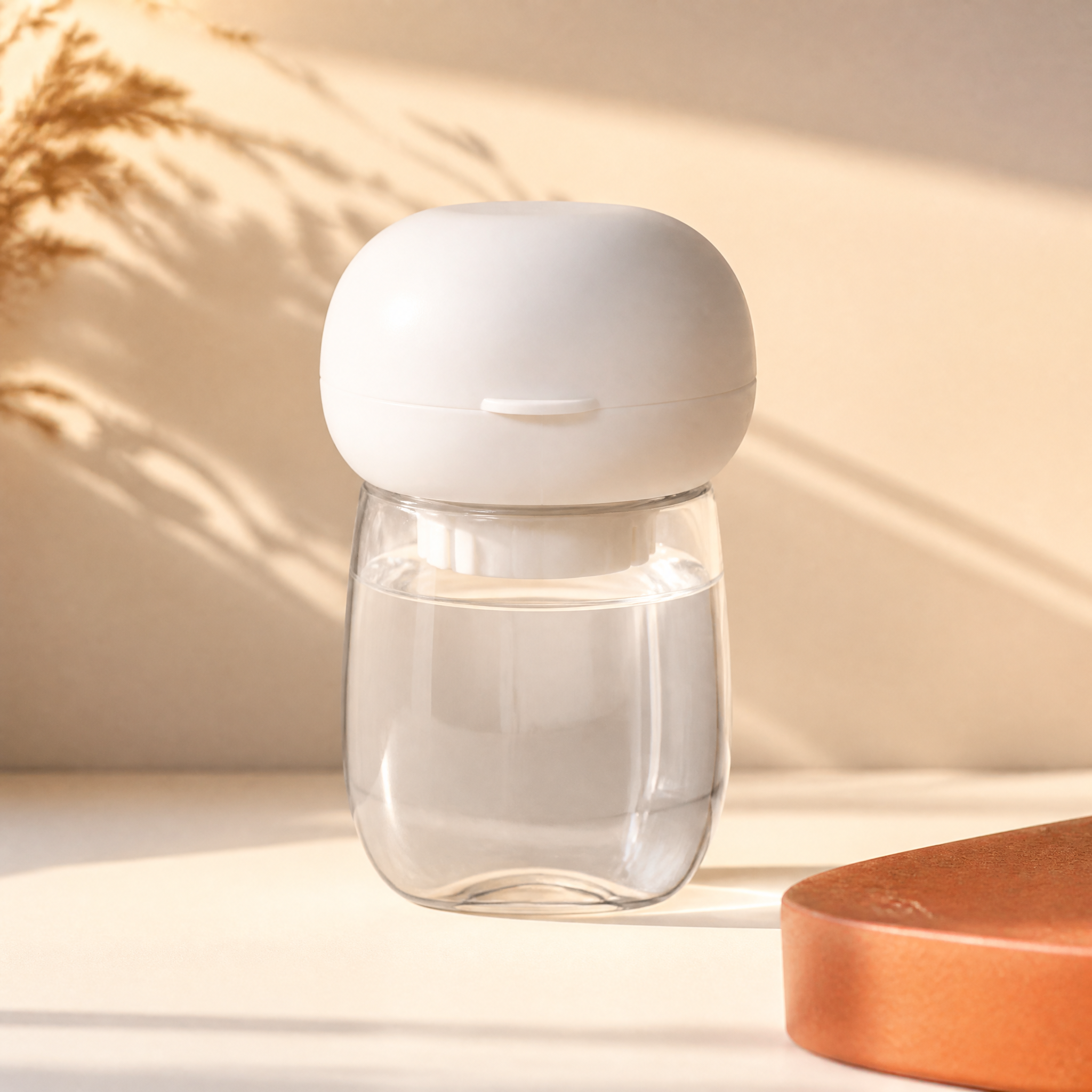 SipNGo one-hand dog water bottle with built-in bowl for walks