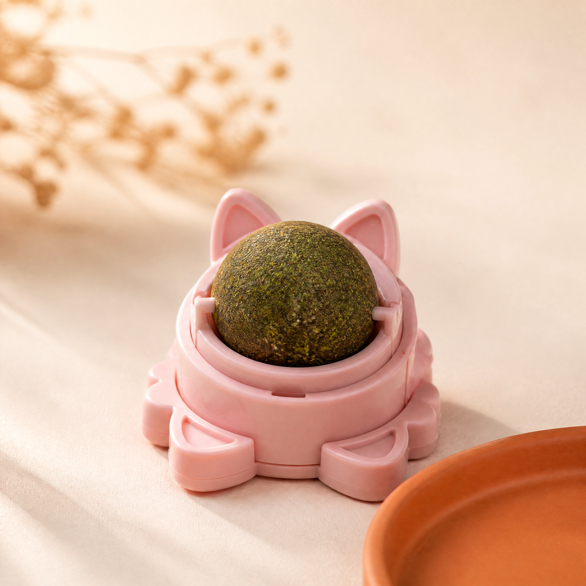 WallNip Balls natural catnip wall toy for cats — set of 3