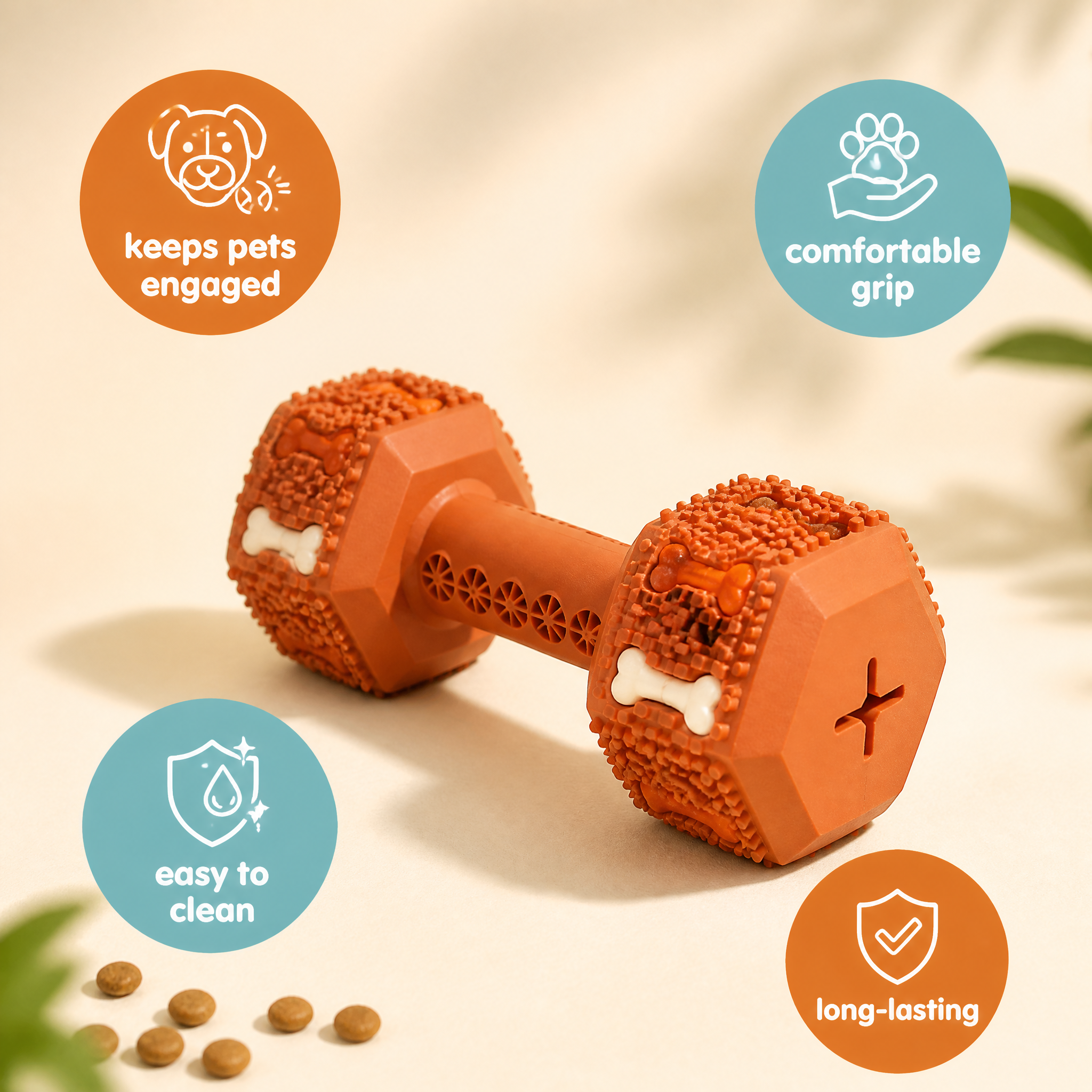 ChewProof Bone dog chew toy — detail photo 2