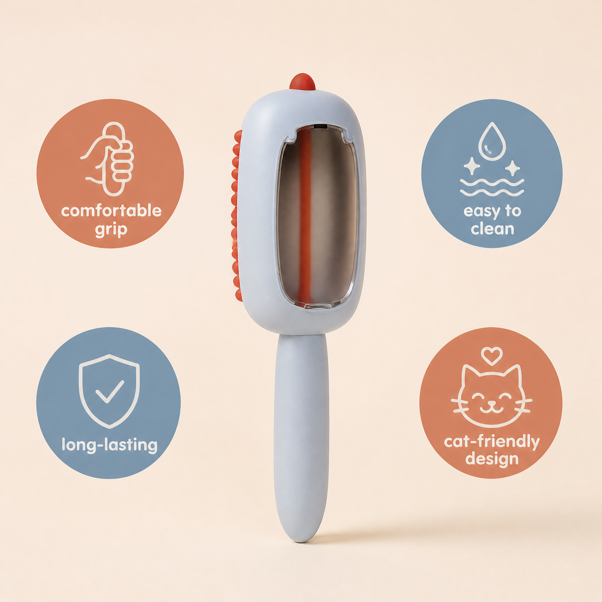 FurRoller pet hair remover — detail photo 2